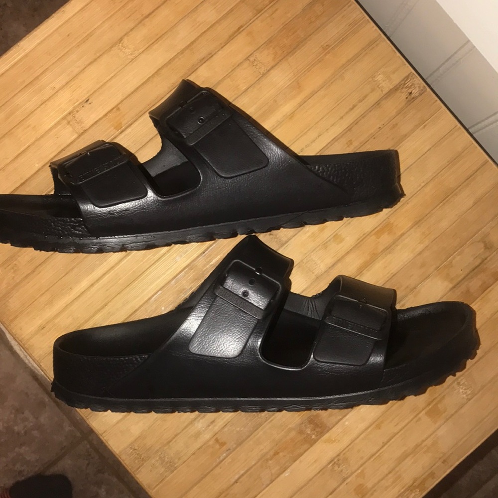 Black Birkenstocks